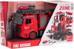 Roterende brandvæsen med lyd- og vandfunktion