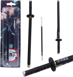 Metal Kuglepen Katana Anime Sort Patron