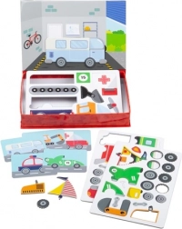 Bigjigs Toys magnetisk puslespil mekaniker