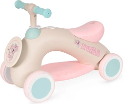 børneløbecykel koala med træksnor