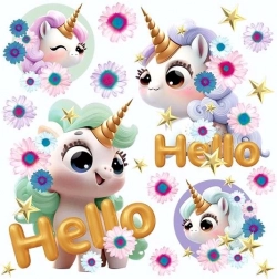 strygebilleder Pony World – sæt 15 × 21 cm