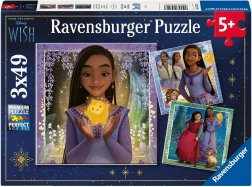 Ravensburger puslespil Disney Wish 3×49 brikker