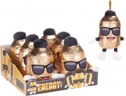 Plysset bobate-vedhæng med metalclips