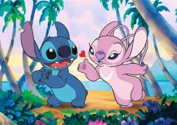 Puslespil TREFL Premium Plus Stitch & Angel 1000 brikker