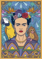 Puslespil Frida Kahlo 1500 brikker