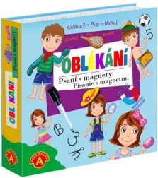 Skrivning med magneter - påklædning