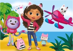 Puslespil Gabbys magiske hus: Rejsende 100 XL brikker