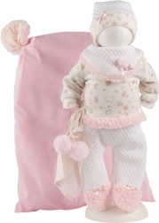 Tøj og tilbehør til dukke 40 cm LLORENS – sæt med 6 dele