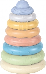 Tårn af ringe på pind 20 cm