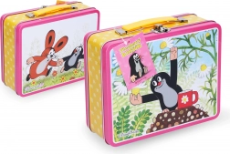 Blikæske Kuffert Krtek Pink til børn