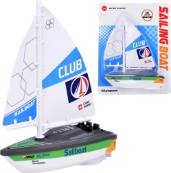 Farverig sejlbåd til vand med batteri – Farverig