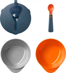 Skåle til nem opsamling med låg og ske Tommee Tippee Explora, 2 stk.