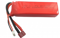 Akkumulator 11.1V 2700mAh til RC modeller