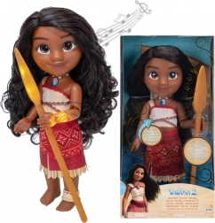 Disney Princess syngende dukke MOANA med tatovering og åre 35 cm