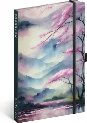 NOTIQUE linjeret notesbog sakura 13 × 21 cm
