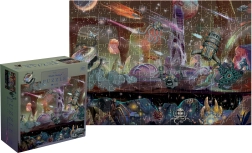 Puslespil Metallic Fantasy: ekspedition i rummet 500 brikker