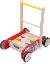 Trægåvogn WONDERWORLD brandmænd