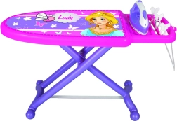 Strygebræt med sammenklappeligt strygejern