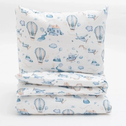 Bomuldssæt til tremmeseng New Baby Romance