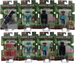 Minecraft figur 8 cm med portaldel