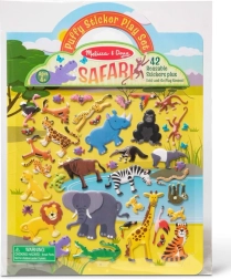 Genanvendelige klistermærker - Safari