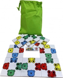 Farvede bjørne – træbaseret logikspil