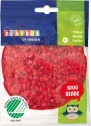 Strygeperler Røde 1000 stk
