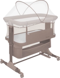 Lionelo bedsidekrybbe Jodie 3 i 1 beige taupe