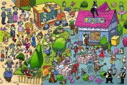 Puzzle Treflíci: Spy Guy 160 brikker