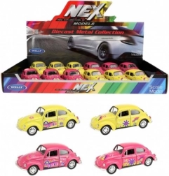 Metalmodel WELLY VOLKSWAGEN Beetle 1:32 med pull-back