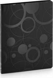 Ringbind Black and White sort A4