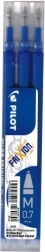 Refill til PILOT FriXion 0,7 mm – blå, 3 stk.
