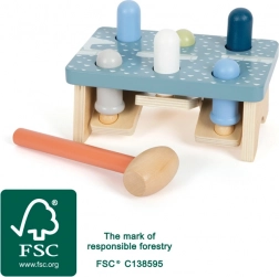 Træ-bankebænk Arctic fra small foot