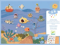 Klistermærkesæt Ferie fra DJECO