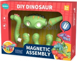 Magnetisk foldbar brachiosaurus til børn