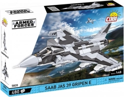 Byggesæt Jagerfly SAAB Jas 39 Gripen E - 480 klodser