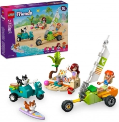 Lego Friends eventyr med surfende hunde og scooter