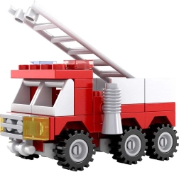 kompatibel byggesæt bloxo brandvæsen – bil, 53 dele