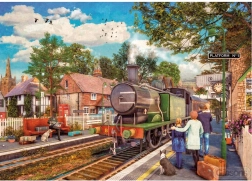 Gibsons puslespil Afsted til kysten 500 brikker