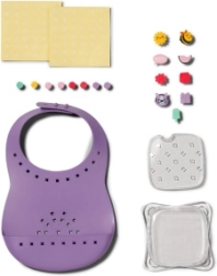 Baby Born hagesmæk med påklikkelige pynt