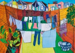 Puslespil Daily Life: På gårdspladsen - 1000 brikker