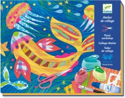 Kreative papirskollager Djeco