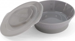 Twistshake skål grå