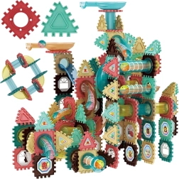 Woopie magnetiske byggeklodser 3D – lærende kuglebane 228 dele