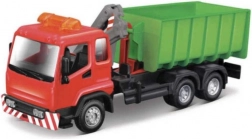 Bburago servicekøretøj med kroghejs og kran 1:43