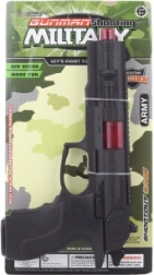 Plastpistol til små soldater