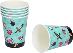 Papirfestkrus SPIL 250 ml – sæt med 6 stk.