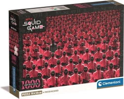 Clementoni puslespil Impossible Squid Game 1000 brikker