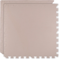 Skummåtte HUMBI 120 × 60 cm – store vandtætte skumpuslespil, sikker, 2 stk., lyserød