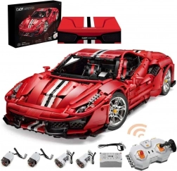 Byggesæt CaDA Master RC sportsvogn Italian Super Car 1:8, 3187 dele